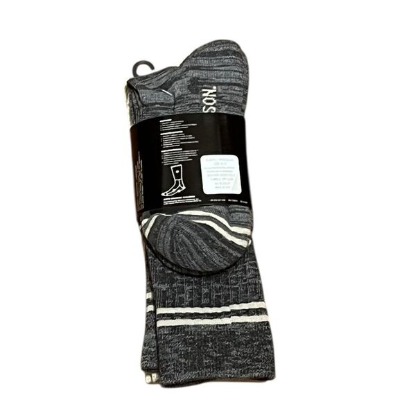 Harley-Davidson All Weather Socks - Gray and Cream, 2 Pairs, Size L, NWT - Picture 4 of 7